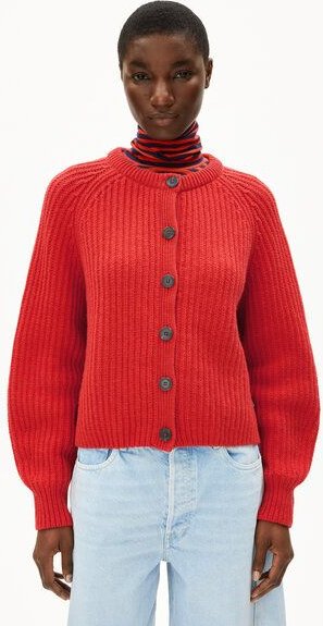 ARMEDANGELS SELMAA Damen Strickjacke aus Bio-Woll Mix