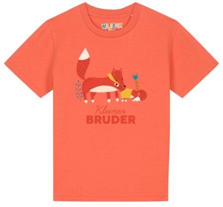 watabout.kids T-Shirt Kinder Fuchs Kleiner Bruder
