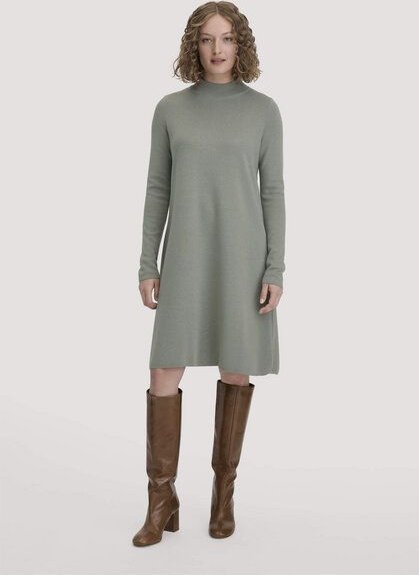 hessnatur Strick Kleid Relaxed aus TENCEL Lyocell mit Bio-Baumwolle