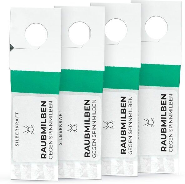 Silberkraft Raubmilben gegen Spinnmilben an Grünpflanzen