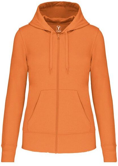 YTWOO Nachhaltiges Basic Kapuzensweatshirt für Damen aus Nachhaltigen Materlialien