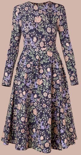 Atelier SNOW Set Langärmliger Body + Wickelrock aus Bio-Baumwolle