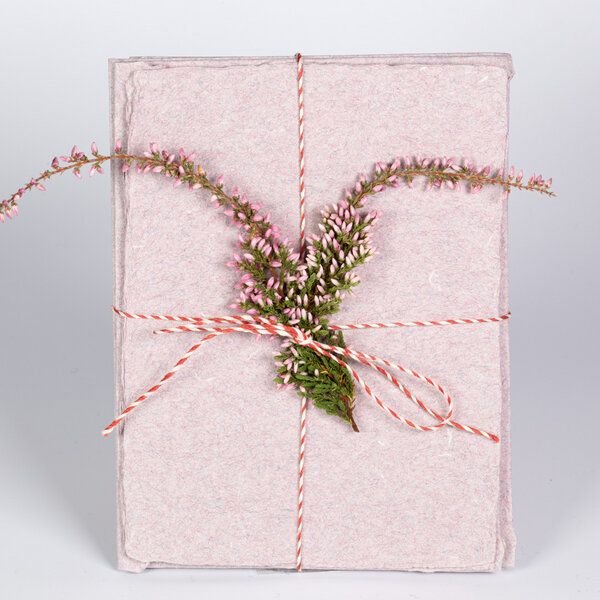 nahtur-design Briefset aus Leinen-Büttenpapier