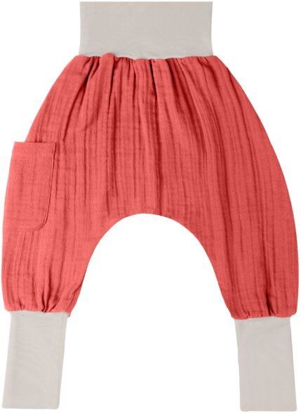 Mababu Musselin Pumphose | GOTS-zertifiziert | Bio-Baumwolle | Größen 1-5 Jahre | 4 Farben