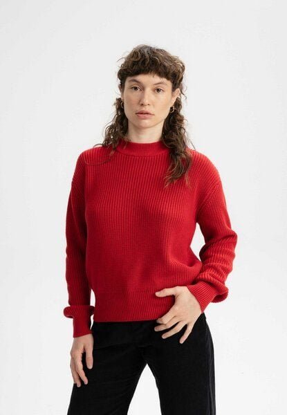 Rippstrick Pullover MANIKA | von MELA | Fairtrade & GOTS zertifiziert