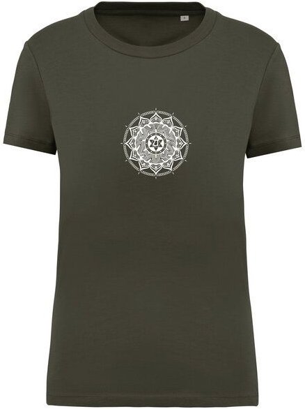 Brandless Basic Bio T-Shirt (ladies) Nr.4 Anahata Chakra 155g/m² XS - XXL