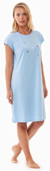 ORGANICATION DANVEER | Nachthemd aus Bio-Baumwolle mit Print