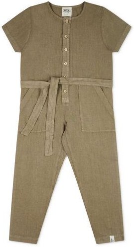 Matona Overall aus Leinen für Kinder / Short-Sleeved Overall