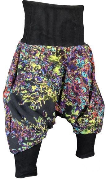 liebewicht Yogahose Pumphose Bio Jersey "Neon Favours" mit Bündchen nach Wahl