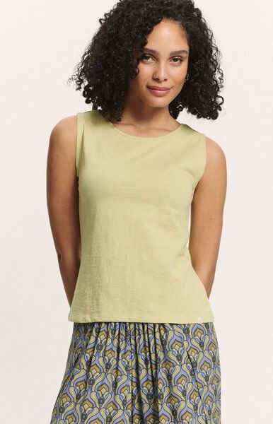 TRANQUILLO Jerseytop Junaa Slub Jersey mit Rücken-Schlitz (1020001)