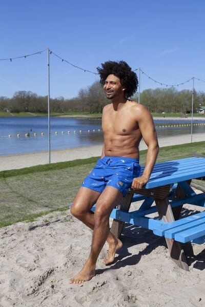 Narwal Badehose mit Print