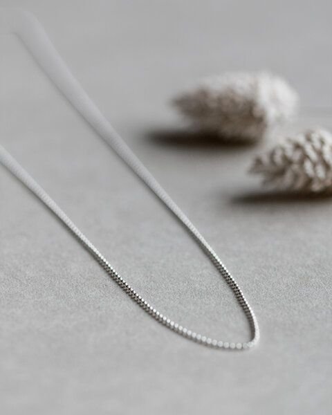 lille mus Kette 'Kügelchen' 925 Silber / vergoldet