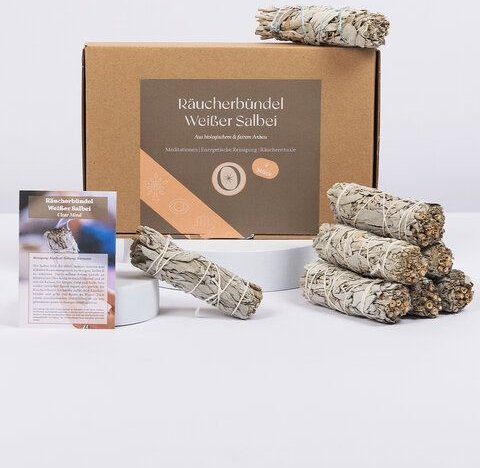 Oh Shanti Räucherbündel Weißer Salbei