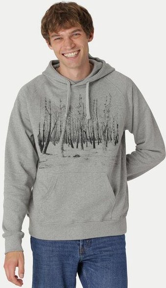 Peaces.bio - handbedruckte Biomode Hoodie Woodland Herren