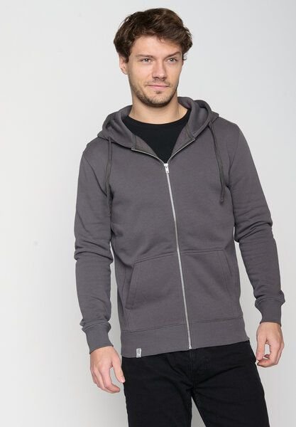 GREENBOMB Basic Revel - Sportliche Zipjacke aus Bio-Baumwolle / GOTS / Fair & Vegan