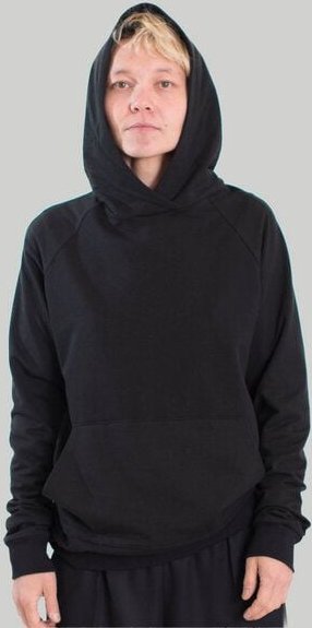 KOLO Berlin Hoodie Rim aus Bio-Baumwolle - schwarz