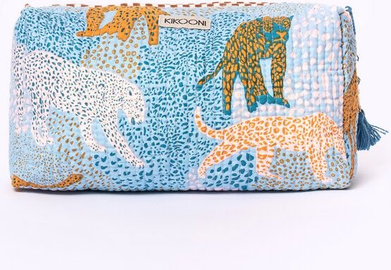 KIKOONI handgefertigte Kosmetiktasche " Lucky Leo"