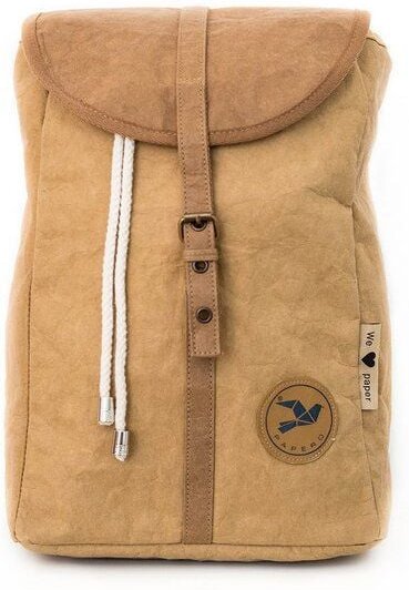 PAPERO Rucksack aus Papier, robust, wasserfest Damen Herren vegan Daypacks