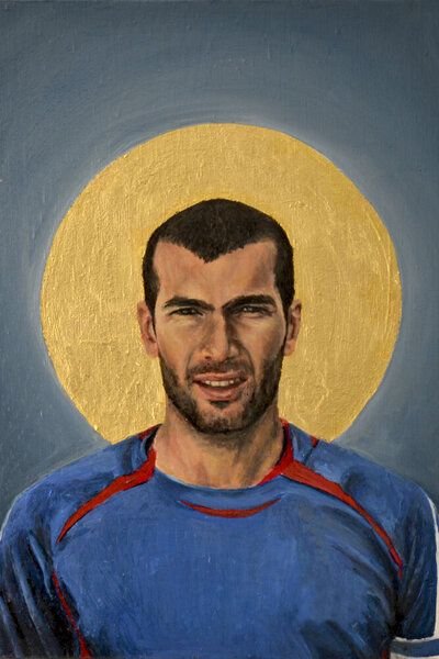 Photocircle Poster / Leinwandbild - Zinédine Zidane