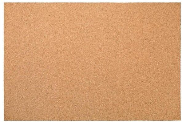 Kork-Deko 37,67 €/m²: Pinnwand aus Kork - 90x60 cm - 5mm dick