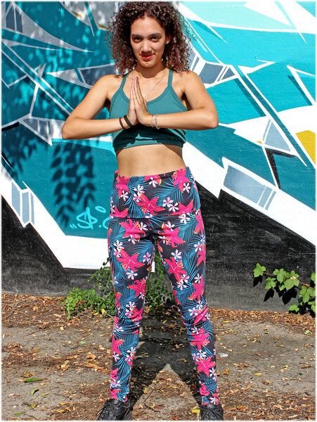 BAGHI Yoga Leggings high waste GOTS Bio-Baumwolle