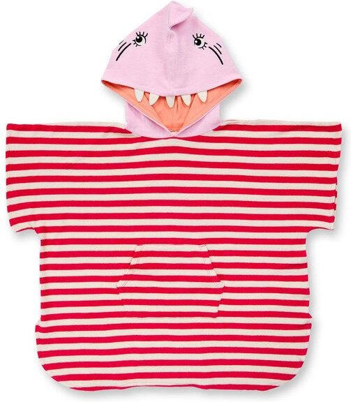 Sense Organics & friends in cooperation with GARY MASH Badeponcho mit Haifisch-Kapuze aus Bio-Baumwolle