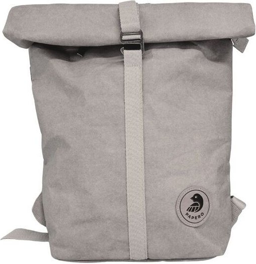 Papero Rucksack aus Papier – Rolltop Rucksack Damen Herren mit Laptopfach – wasserfest & robust – vegan & nachhaltig – m...