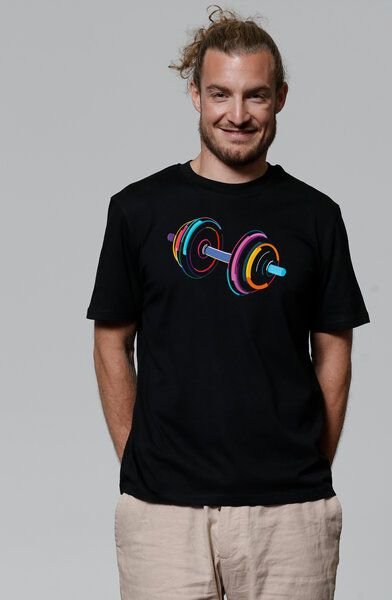 watapparel T-Shirt Unisex 80s Hantel