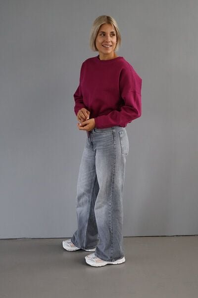 Kultgut Biofair- Kuscheliger Cropsweater / AMY