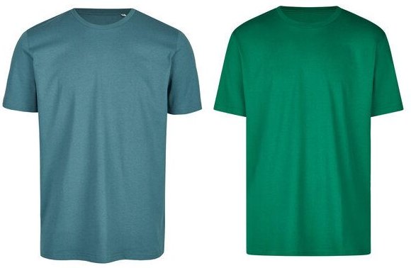 Brandless Basic Bio T-Shirt (Men Nr.3 ) Doublepack GOTS