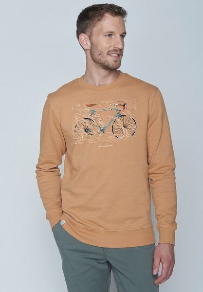 GREENBOMB Bike Storm Summer Wild - Bequemes Sweatshirt aus Bio-Baumwolle / hochwertiger Print / Fair & Vegan