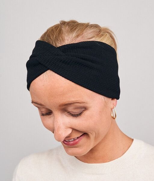 obumi Stirnband Waffel-Rippe in 4 Varianten