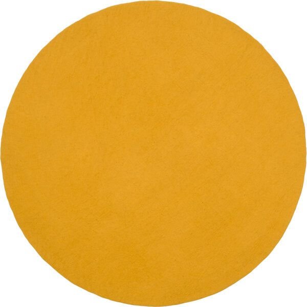 myfelt Filzteppich rund, 100% reiner Schurwolle