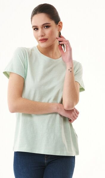 ORGANICATION Damen Basic T-Shirt aus Bio-Baumwolle