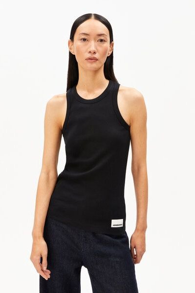 ARMEDANGELS KANITAA Damen Ripp-Top aus Bio-Baumwoll Mix