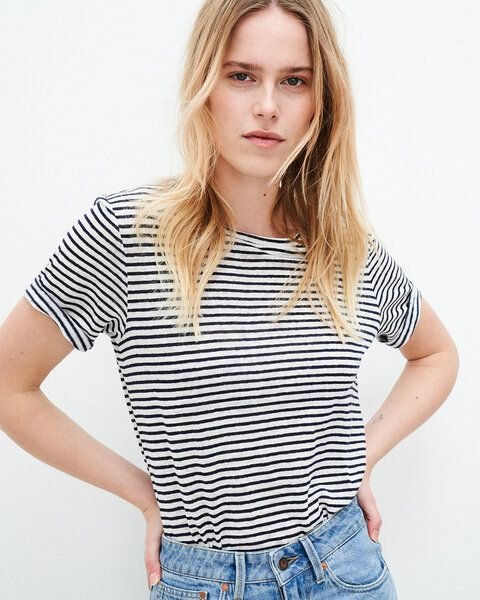 Kuyichi T-Shirt Olivia Striped