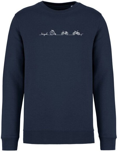 Brandless Basic Bio Unisex Sweatshirt Nr.3 Bicycle Line 350g/m²