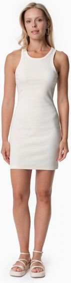 ORGANICATION DERREN | Geripptes Kleid aus Bio-Baumwolle