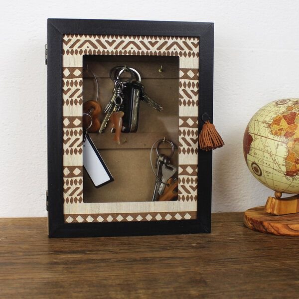 Mitienda Shop Schlüsselkasten aus Holz 'Africa'