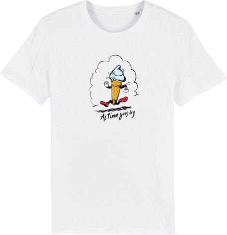 Spangeltangel T-Shirt "Eis", T-Shirt, Bio-Baumwolle, Eiswaffel, Unisex, Sommer