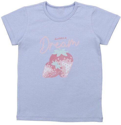 Cotokids Kinder T-Shirt helllila mit Printmotiv auf der Vorderseite – Walkiddy