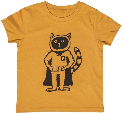 päfjes Power Superhelden Kater - Fair Wear Bio Kinder T-Shirt