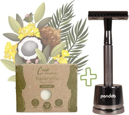 pandoo Sanfte Rasur | Rasier-Set