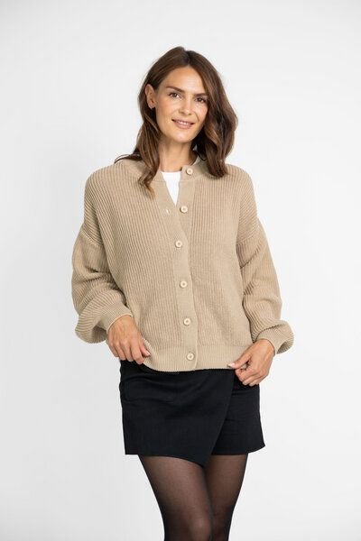 STORY OF MINE Boxy Cardigan aus Bio-Baumwolle