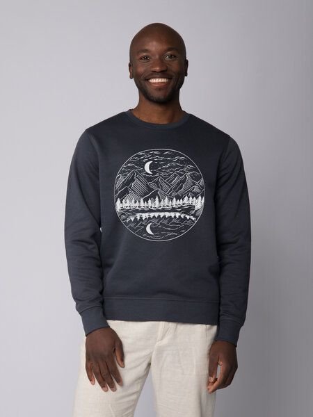 watapparel Sweatshirt Unisex Mountains by night