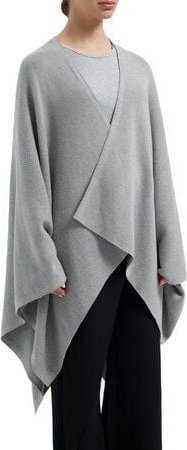 Yumeko Poncho Bio-Baumwolle Gestrickt