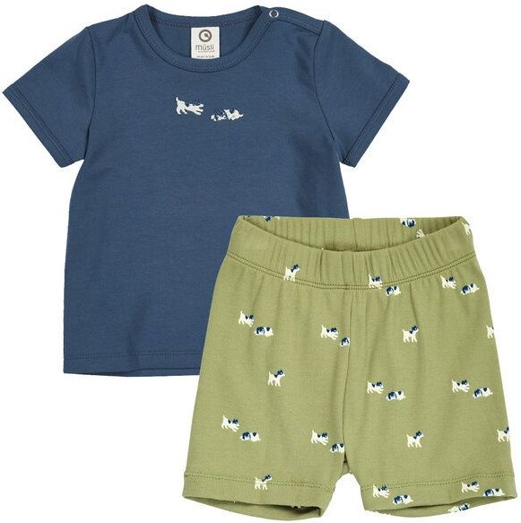 müsli Set aus Babyshorts und Babyshirt