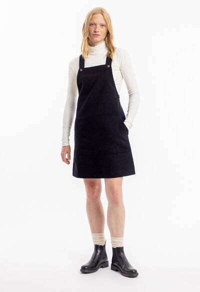 Thumbnail - Rotholz Moleskin Latzkleid aus Bio Baumwolle