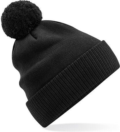 Beechfield Damen / Herren Bommelmütze Beanie Mütze Wintermütze Strickmütze