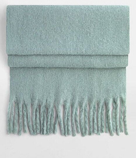 Beechfield Unifarbener Winterschal Oversize (228 x 45 cm ) weiches Material